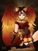 Another contest winner, this is Sailor Jateshi, she has really nice wings.