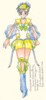 I helped a new friend design and develop this otaku senshi Sailor Armada.  If you click on the thumbnail you can read her profile too!