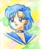 Sailor Mercury portrait