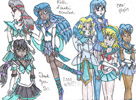 Sailor Amphitrite and other Water Senshi