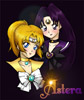 Sailor Astera and Sailor Astera!  The blonde Sailor Astera belongs to Momo-q